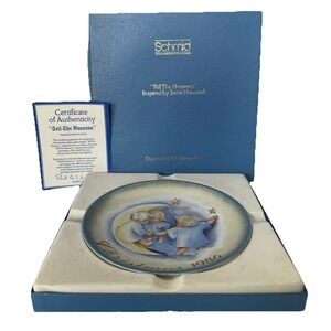 Berta Hummel Collector Series 1986 Christmas‎ Plate Schmid Brothers Plate